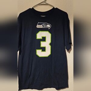 Men's Navy Blue Graphic T-Shirt